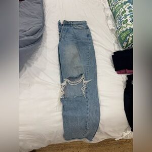 BDG Light Blue Distressed Jeans